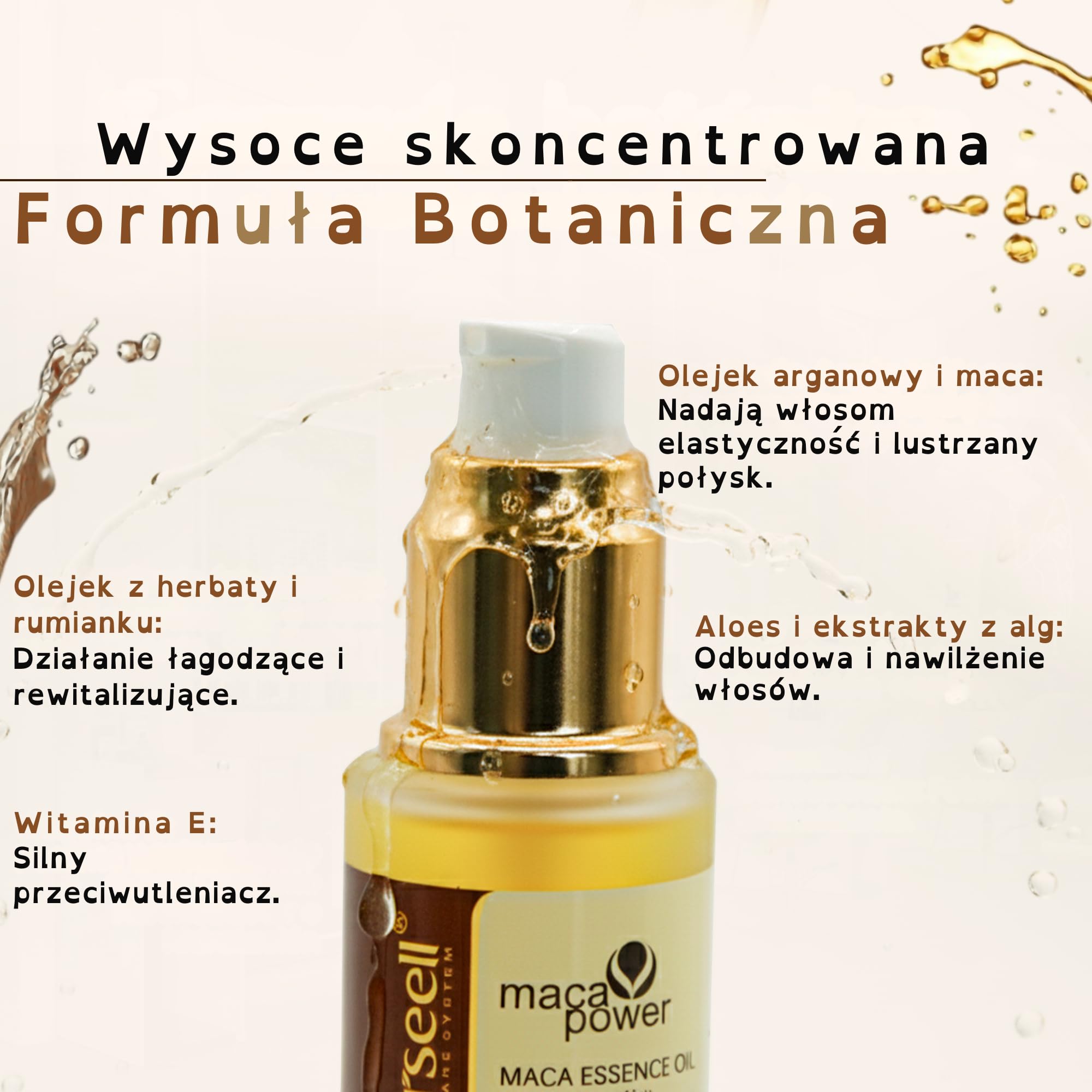Karseell MACA CARE SYSTEM Zestaw Fioletowa Maska Antyżółta 100ml + Serum Argan Shea 50ml Nawilżające Regenerujące Przeciw Puszeniu Profesjonalne Włosy Blond Siwe Rozjaśniane Format Podróżny