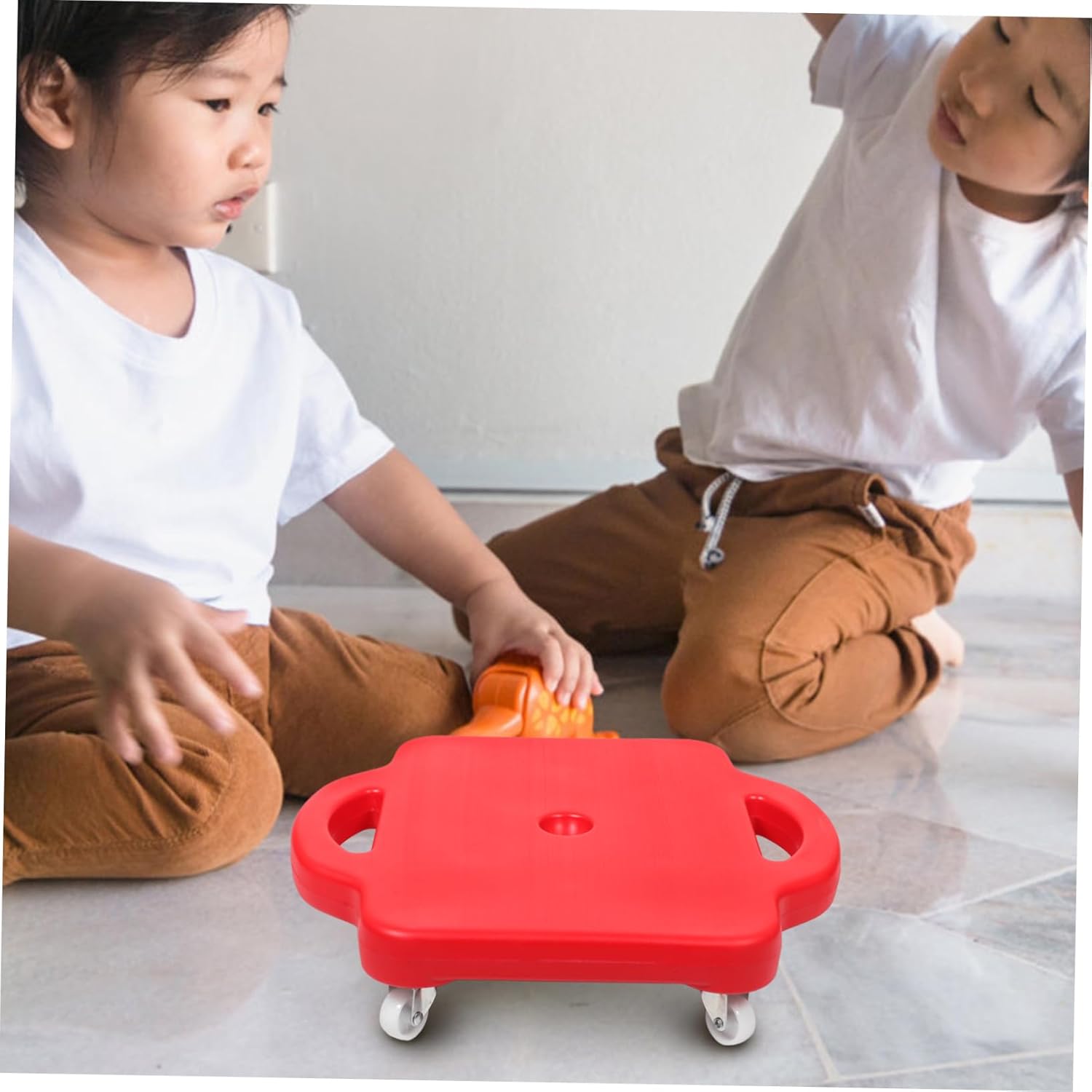 SUPVOX Crawling Small Floor Scooter for Versatile Sensory Training for Durable Balance Board for Development and Exploration