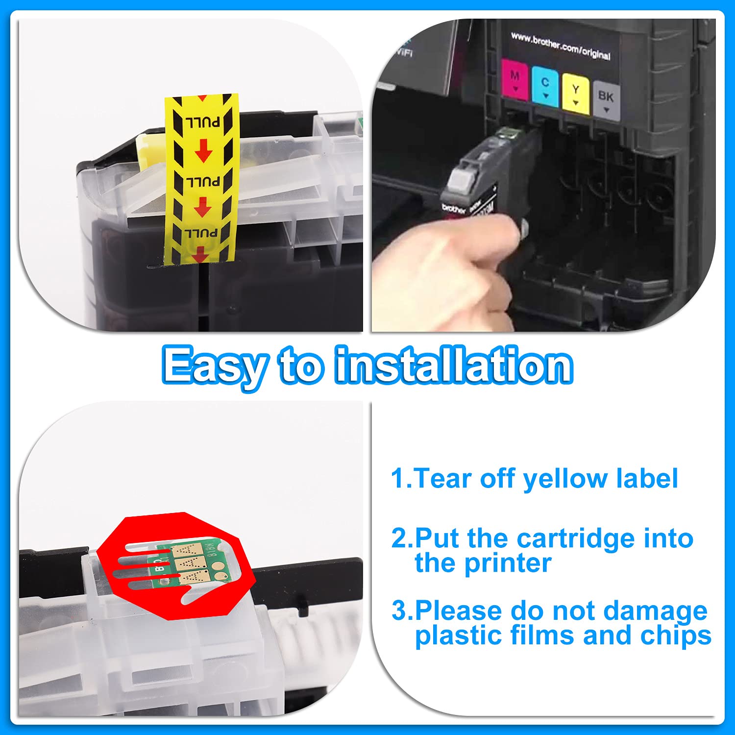 KIT 20 CARTUCCE COMPATIBILE CON BROTHER LC123 MFC J245 J4410DW - Foto 7