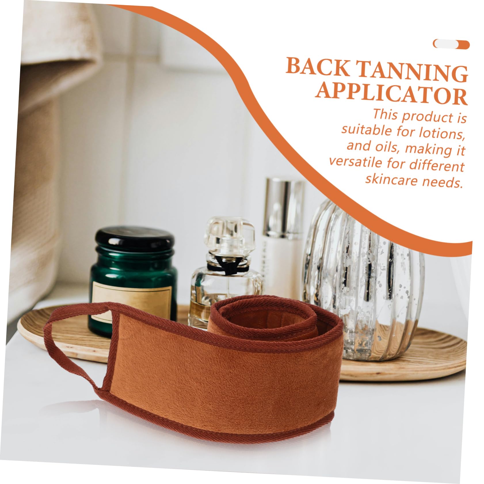 FOYTOKI Back Applicator for Lotion Tanning Women's Men's Long Handle Lotion Back Applicator