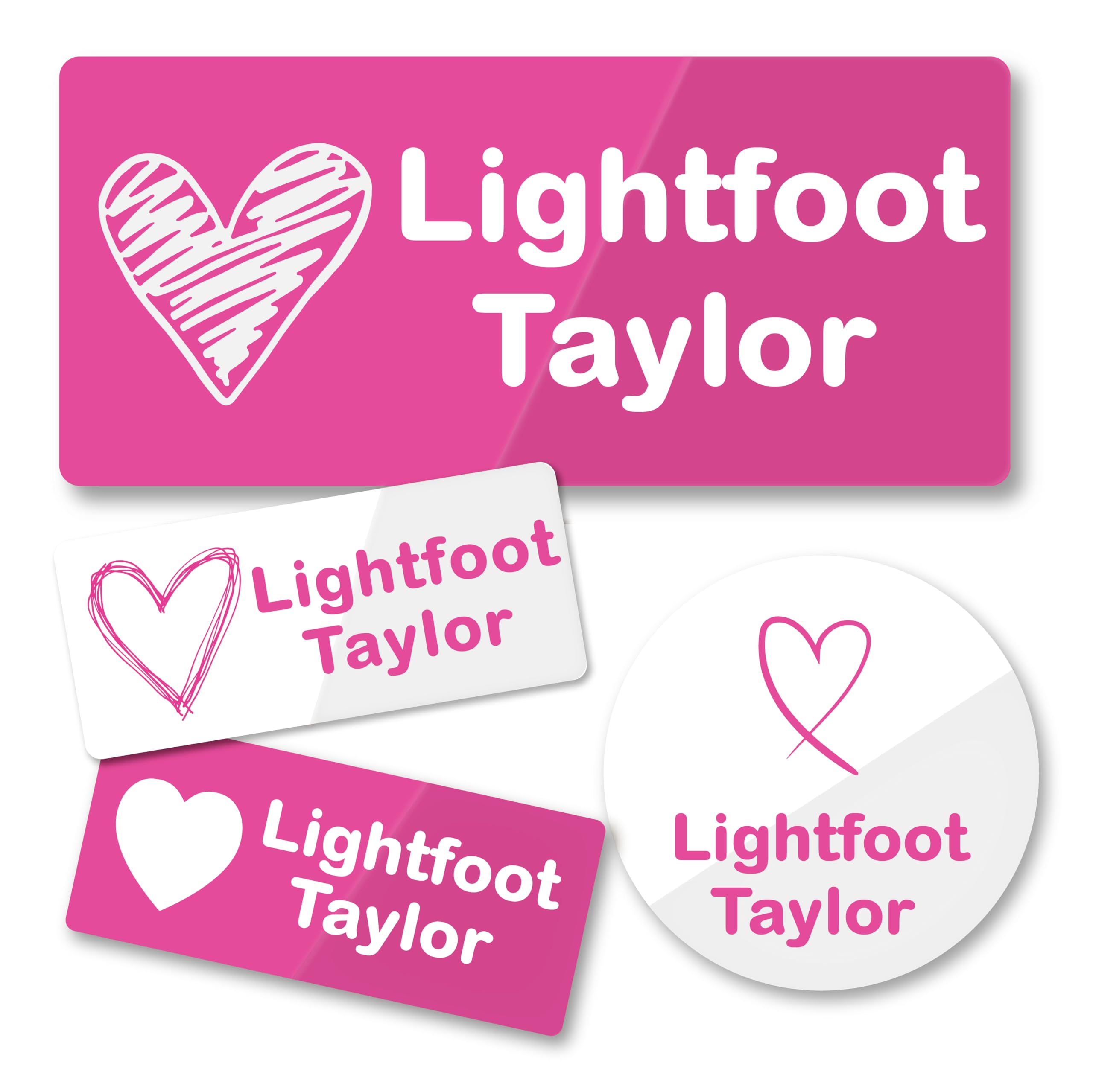 Custom Stickers, Personalised Stickers Labels, Name Labels for Clothes Kids, Waterproof Name Tags for Clothes School Supplies Nursing Home, Daycare Clothing Name Customised Gift (Style 3)