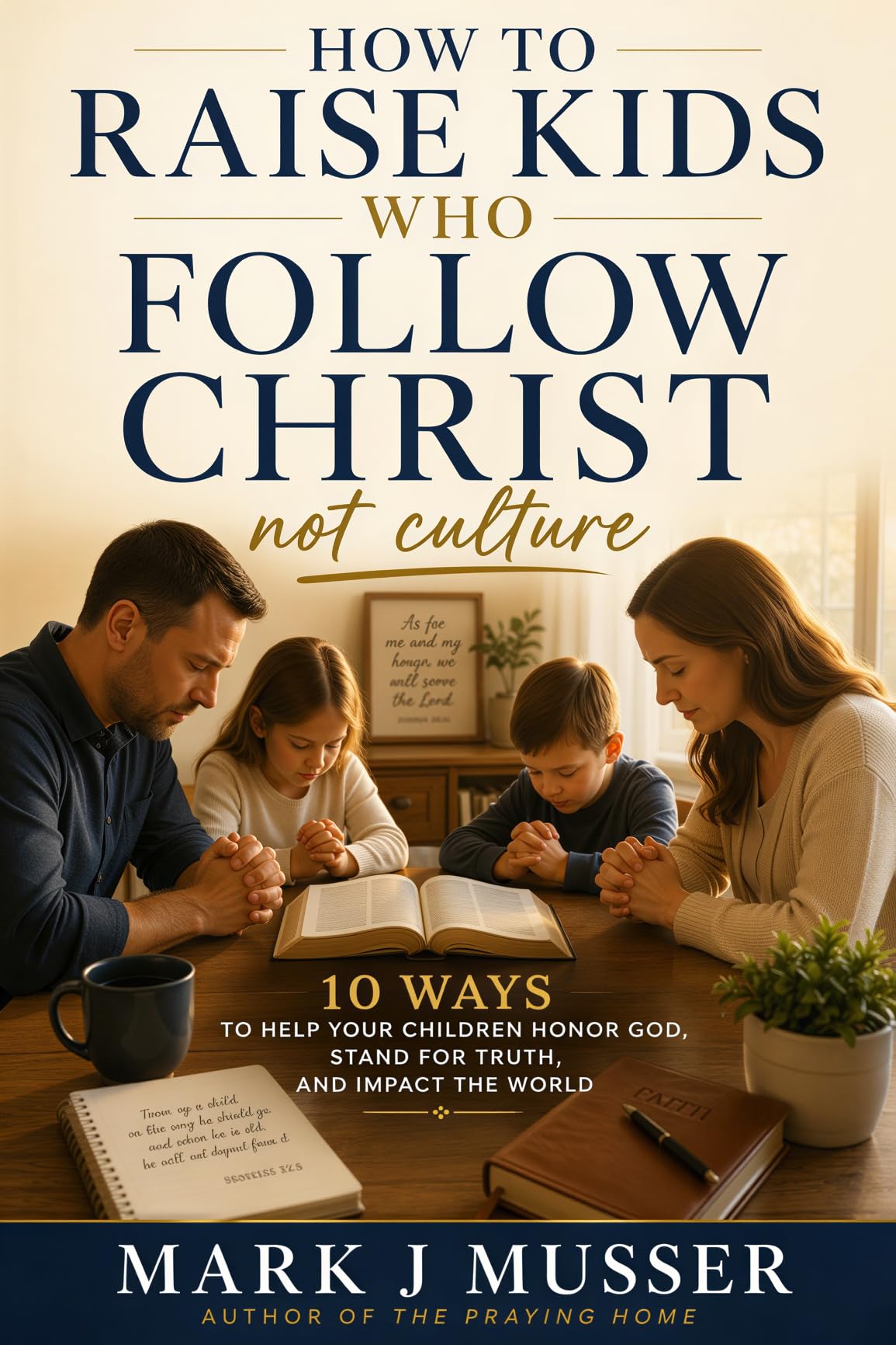 How to Raise Kids that Follow Christ Not Culture
