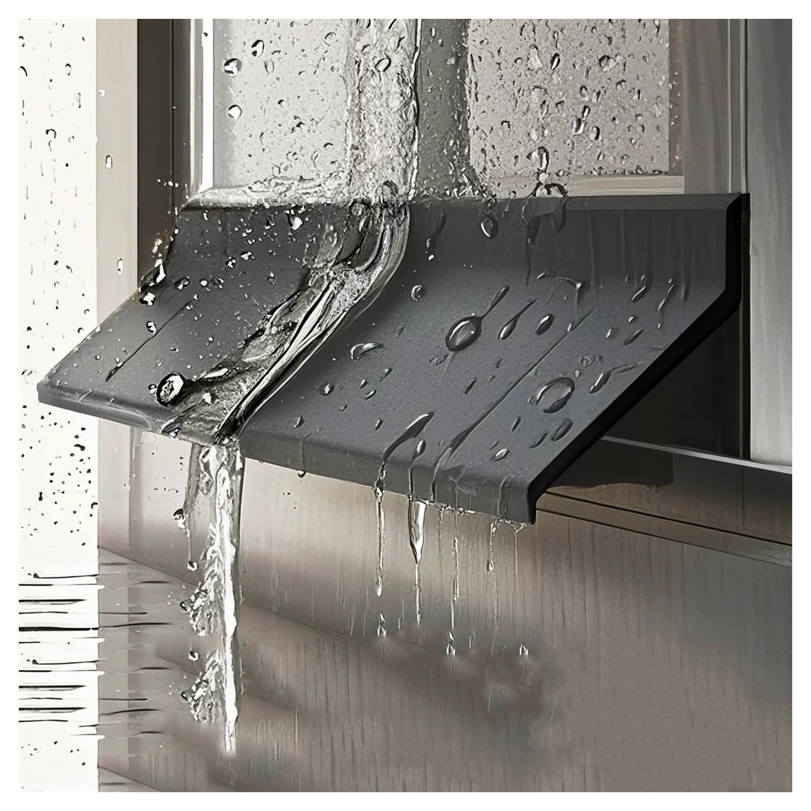 Burlete autoadhesivo para evitar entrada de agua en ventanas, puertas y coches