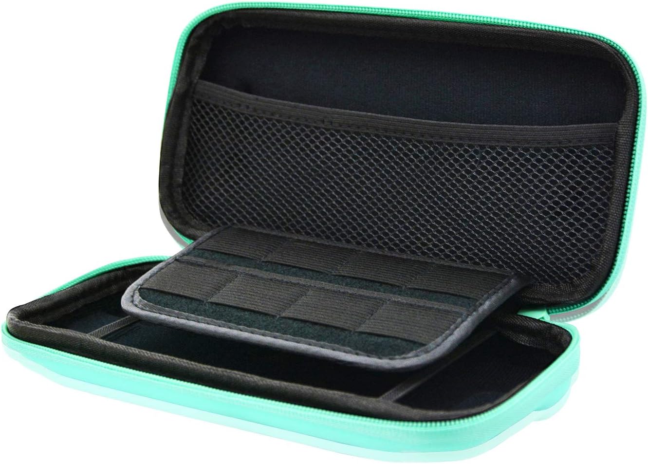 ACdream Carrying Case for New Switch Lite 2019 Release, Protective Travel Carrying Pouch Bag for Small Nintendo Switch Lite 5.5 inch, 8 Game Cards Console & Accessories, Sky Blue