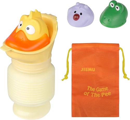 Orinario de emergencia portátil para inodoro retráctil para orina para automóvil, viajes, camping, atasco, para adultos y niños, taza de