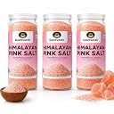 Geosvasth Himalayan Pink Salt | Crystal Salt with Natural Trace Minerals | Low Sodium & No Additives | Sourced from Himalayan Ranges | Packed with 84 Minerals for Everyday Use | 1kg (1kg (Pack of 3)) gallery image
