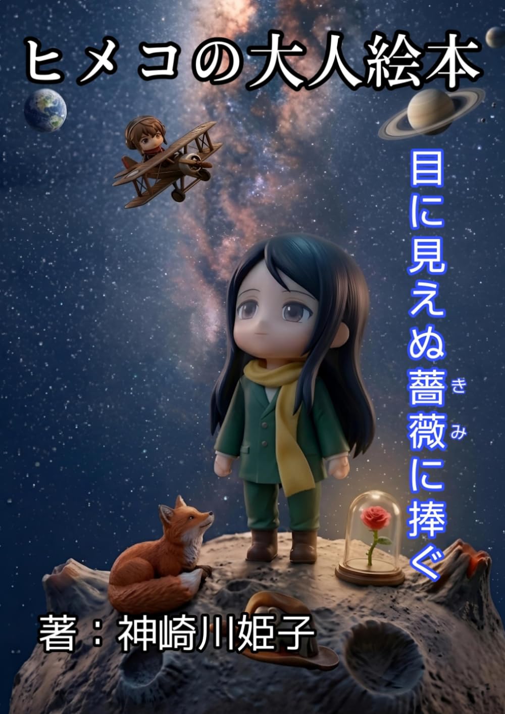 ヒメコの大人絵本 目に見えぬ薔薇(きみ)に捧ぐ　～星の王子様より～