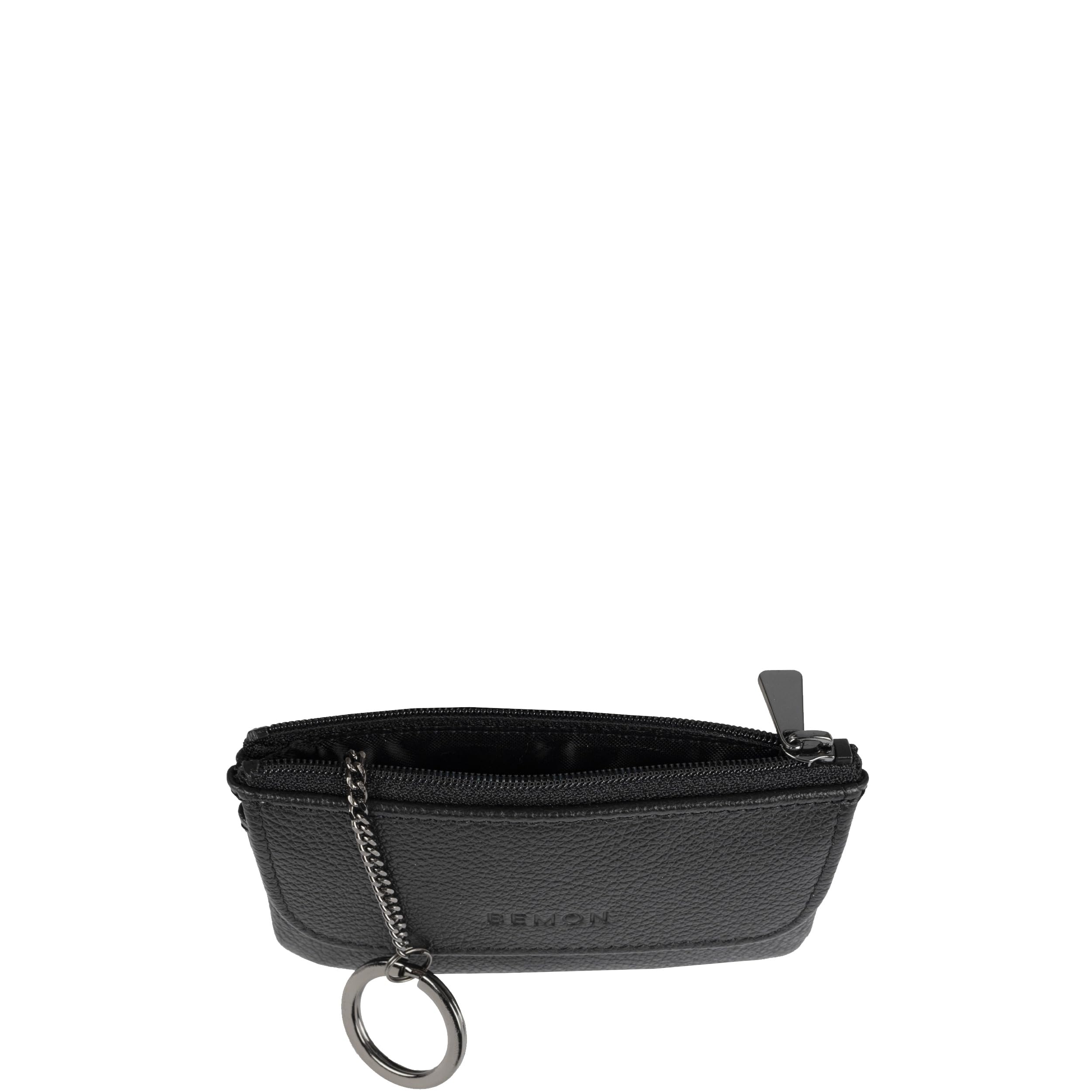 BEMON Porte Monnaie en Cuir Enzo, 11.5 x 7.5 x 1.5 cm, Protection RFID