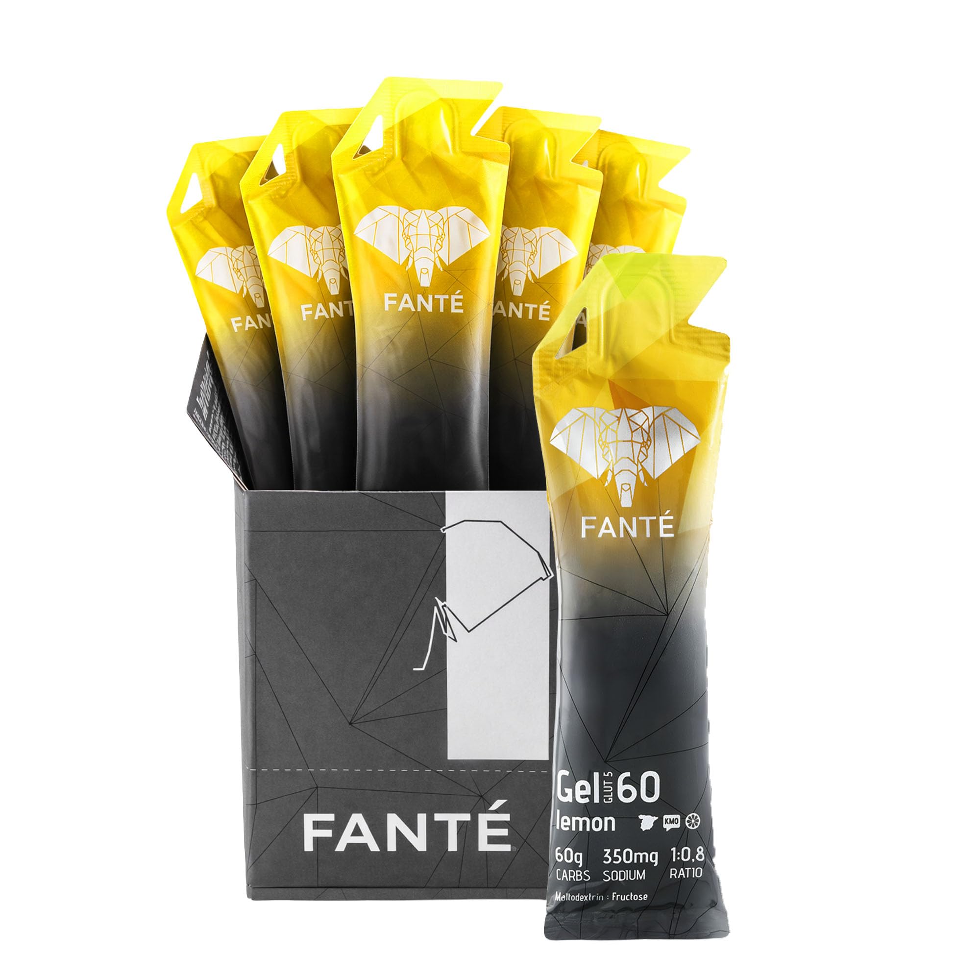 FANTÉ Gel Energético Sabor Limón 60 g | Carbohidratos para Running, Ciclismo y Deportes de Resistencia (12)