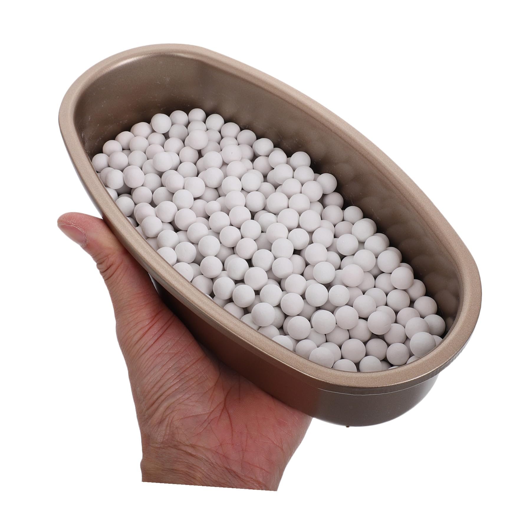 Pesas Para Tartas De Cerámica Reutilizables 500 g Piedra Natural Para Hornear Uniformemente Masas Crujientes Accesorio Para Horno Doméstico Bolsa De Tela