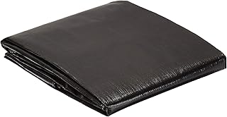 Sponsored Ad - AmazonCommercial Heavy Duty Black Poly Tarp - 15 x 15 Feet, 1-Pack