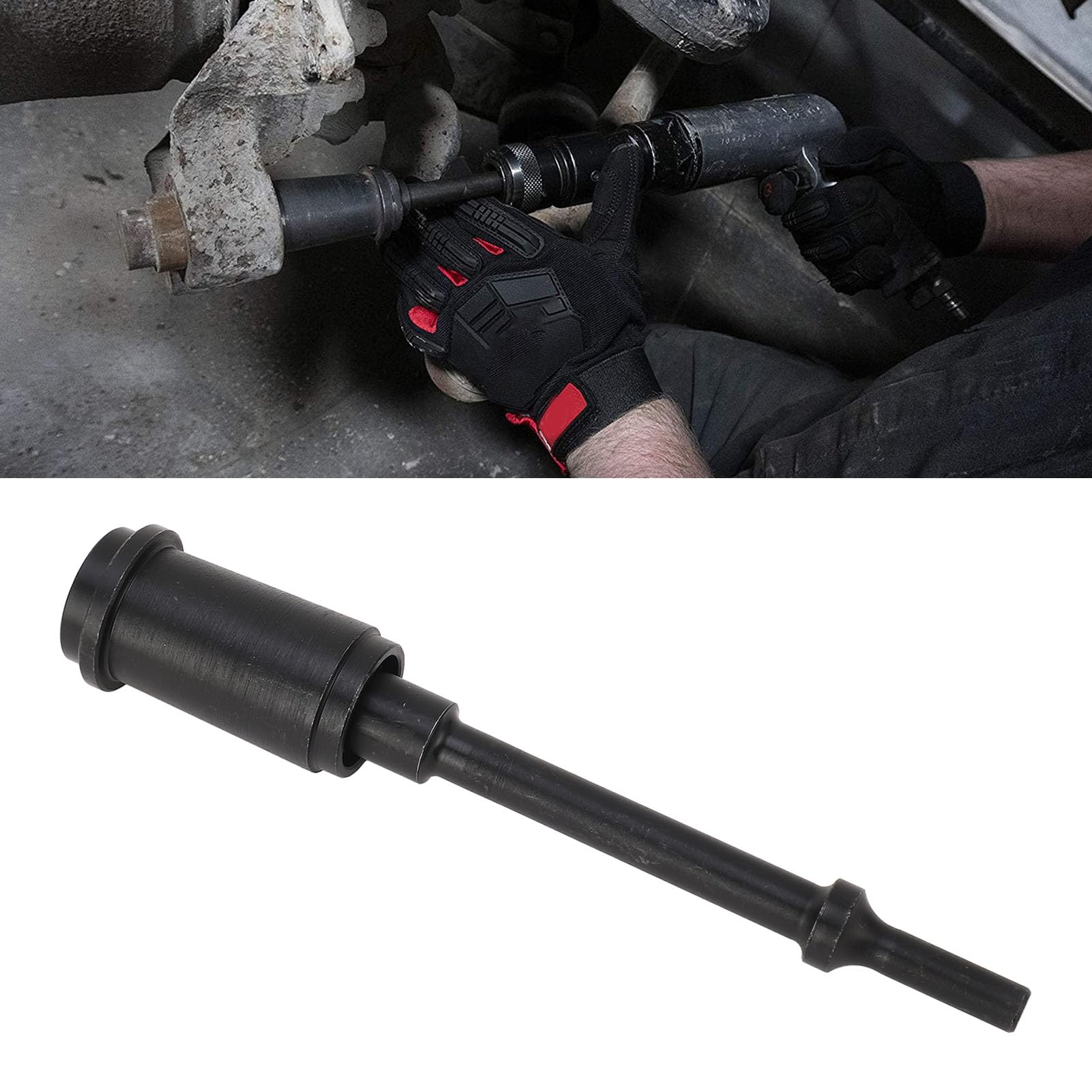 Leapiture Short Pneumatic Anchor Pin Bushing Driver Anchor Pin Removal Tool Set 29450 Stable for Truck Trailer Vehicle Repair Tool