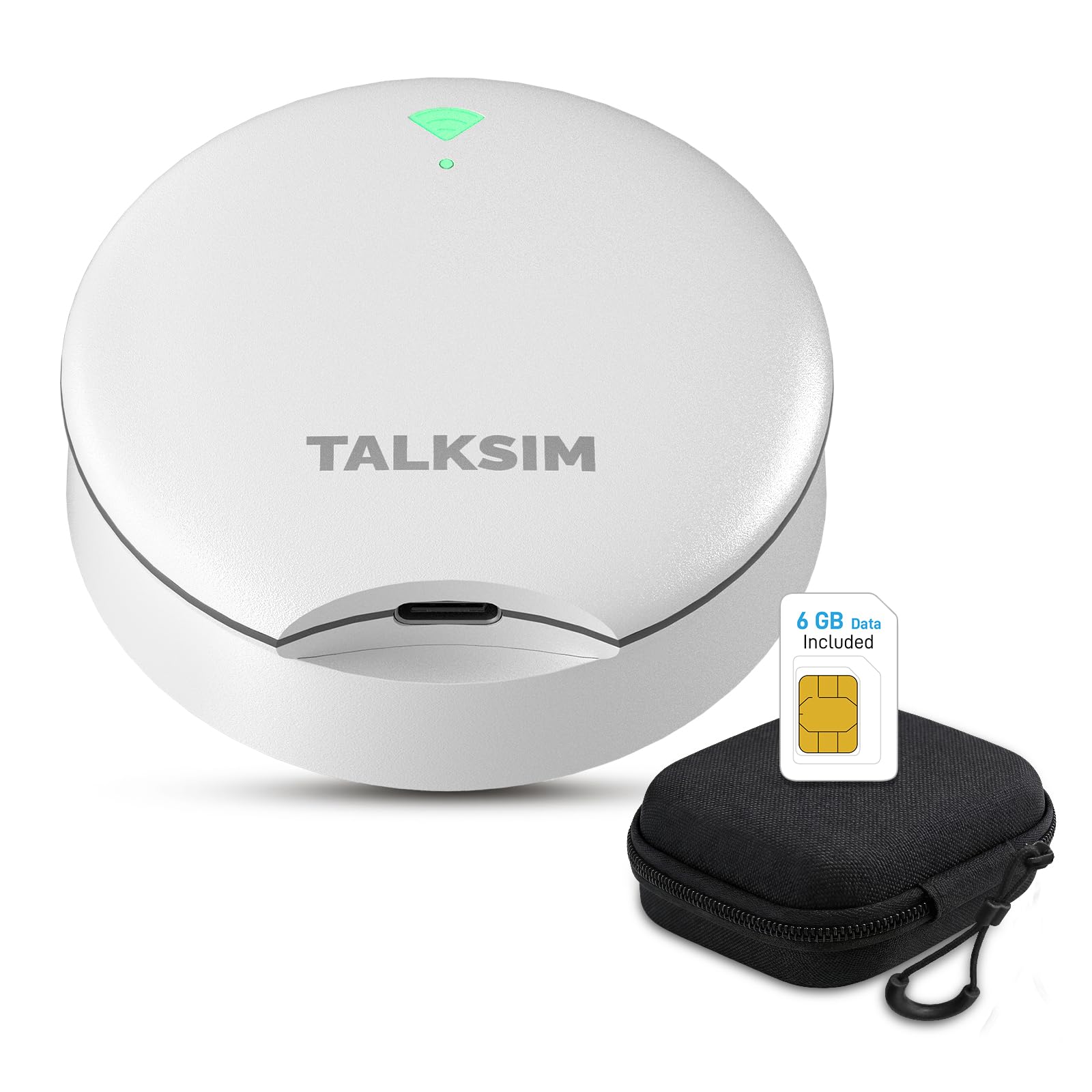 UFO Mobile Hotspot with 6GB Works with AT&amp;T and Verizon(White,6GB)
