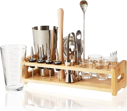 TRUE Cocktail Shaker Bar Set
