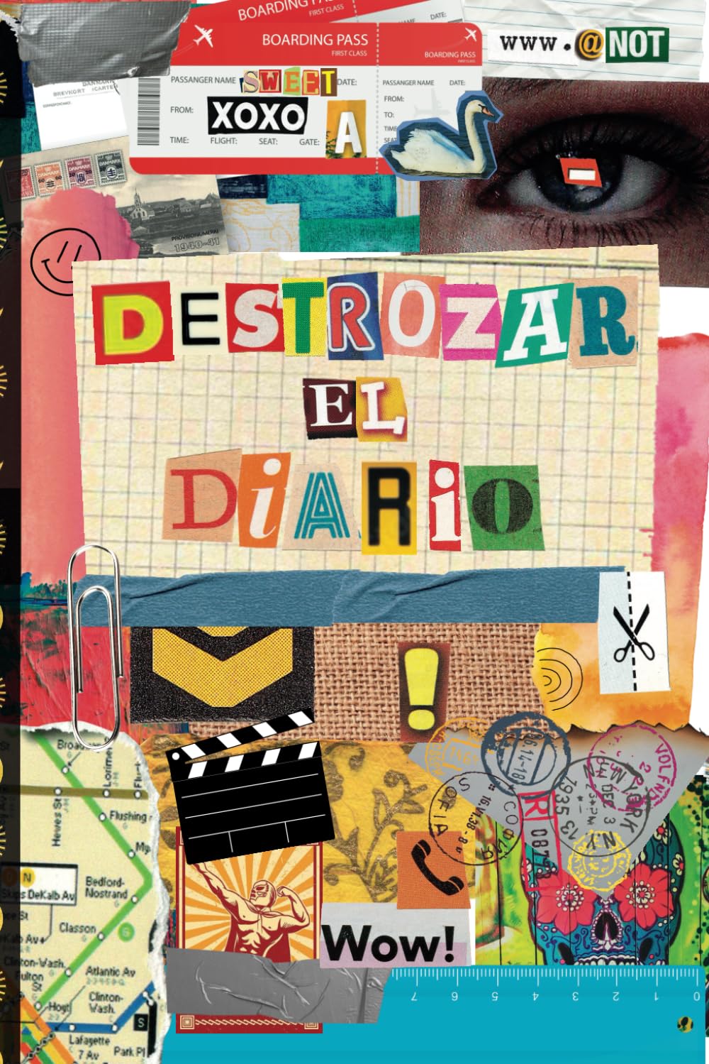 Destrozar El Diario: Libro Creativo con Tareas Divertidas, Bonitas y Desafiantes para Completar, Alivio del Estrés y la Ansiedad para todas las edades