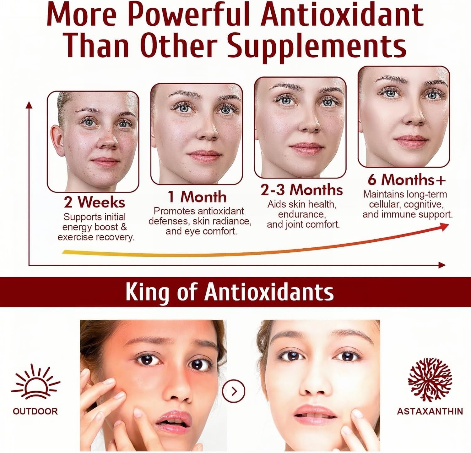 Astaxanthin 12mg ， 120 Softgels(1PCS) — view 6