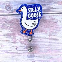 Vista 4 de Beaded Badge Reel Single Parent (Silly Goose)