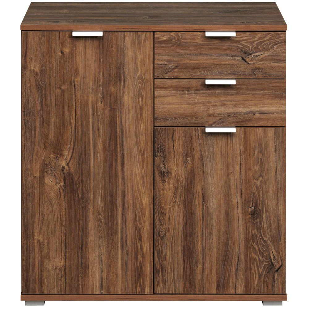 Sideboard Cupboard Cabinet Chest Of Drawers Wooden Large Storage Shelf Unit White Oak MADE IN GERMANY Type 120