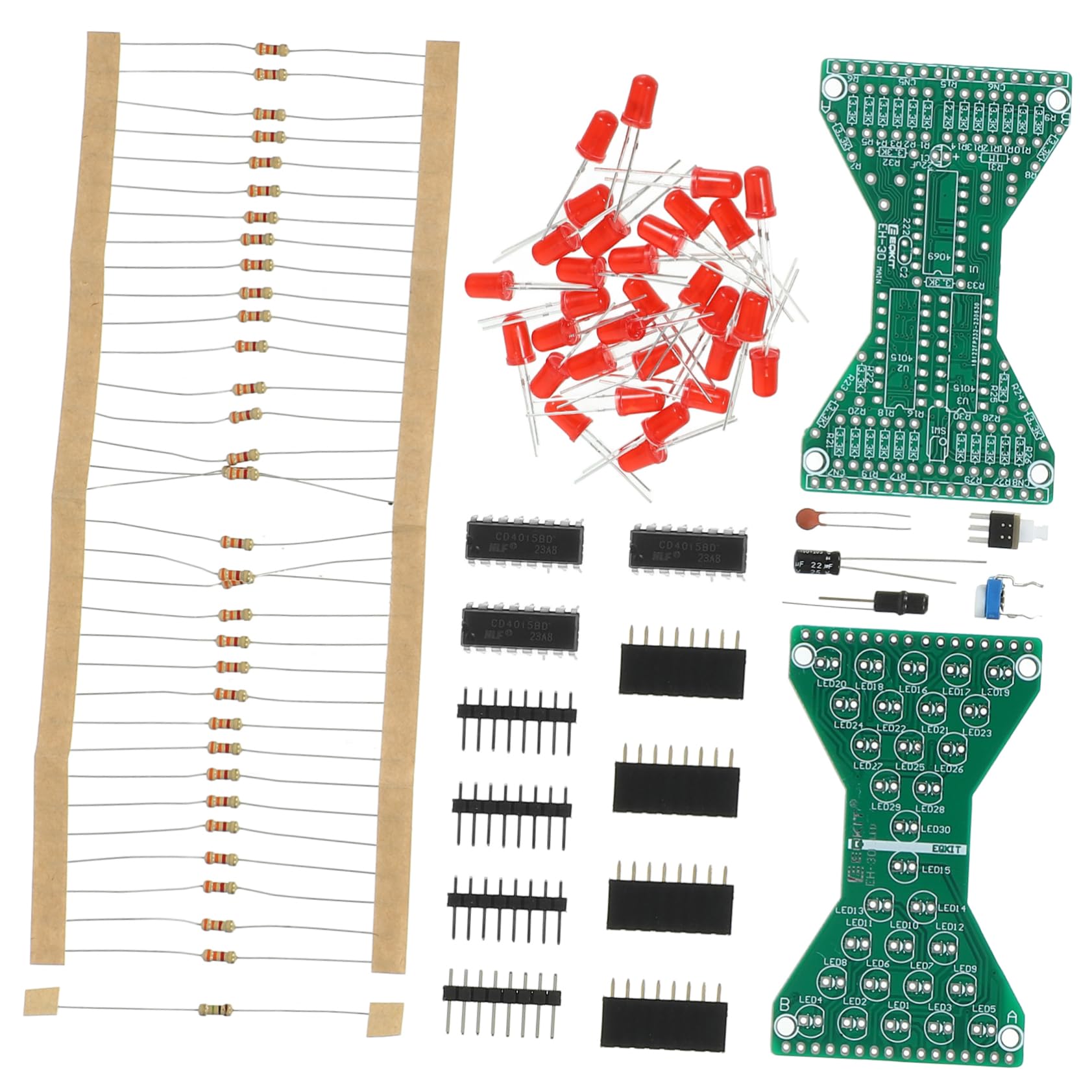 MUSISALY Hourglass Diy Kit Soldering Set Electronic Soldering Kit for Diy Projects Solder Practice Accessories