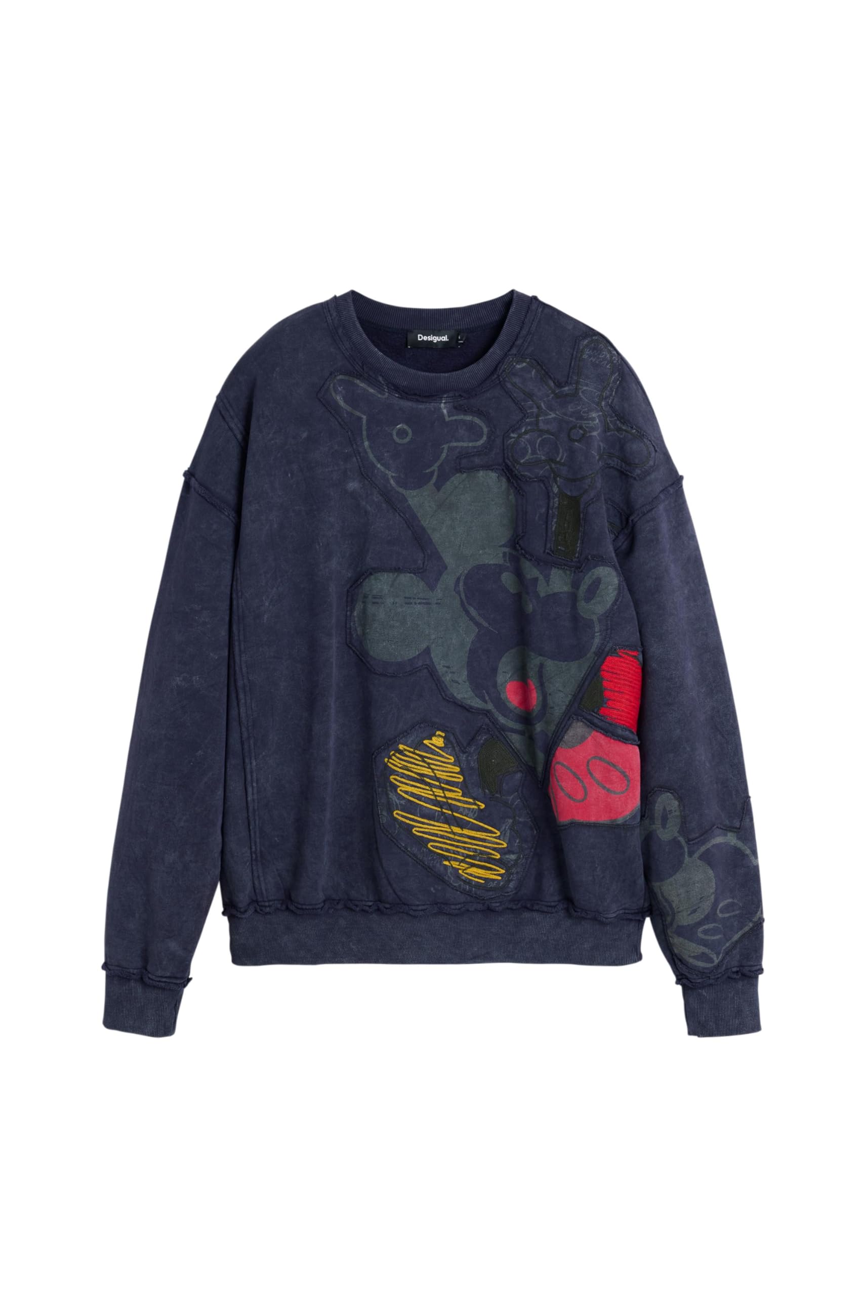 Desigual Sweat_Masterpiece Cutted Sweatshirt Uomo