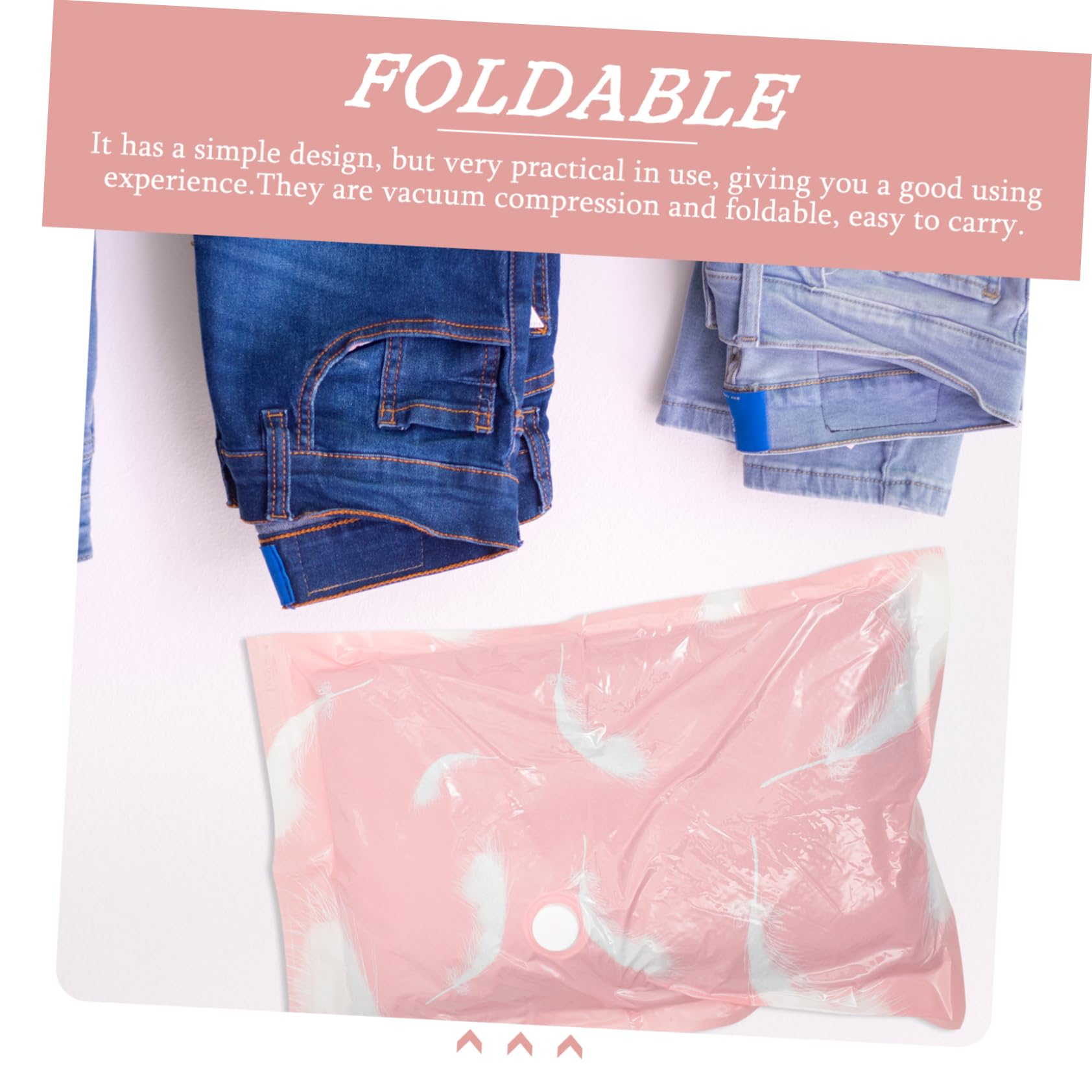 PRETYZOOM Bolsas De Compresión Al Vacío Para Guardar Ropa De Cama Contenedor De Almacenamiento De Resistente Bolsa De Vacío Hogar Para Ropa Edredones y Colchones
