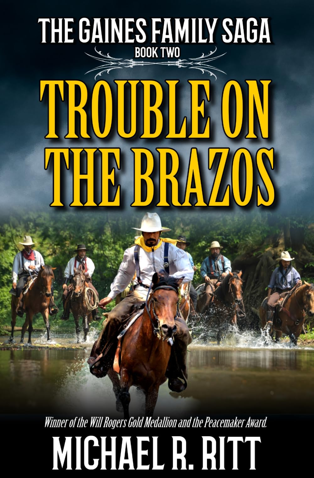 Trouble on the Brazos: A Western Adventure (The Gaines Family Saga)
