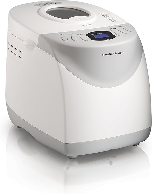Hamilton Beach 29881 2Pound Bread Maker, White
