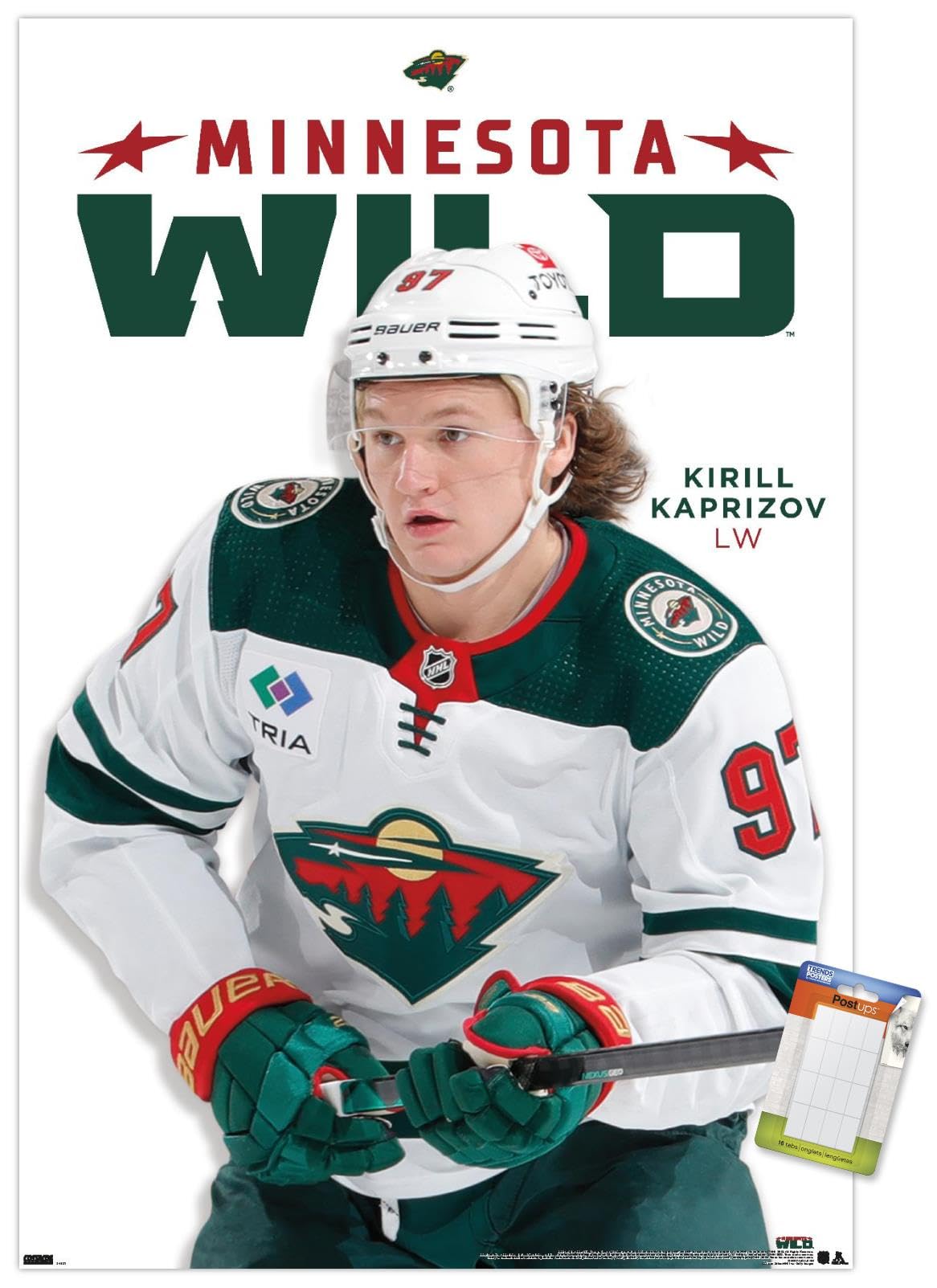 Amazon.com: Trends International NHL Minnesota Wild - Kirill