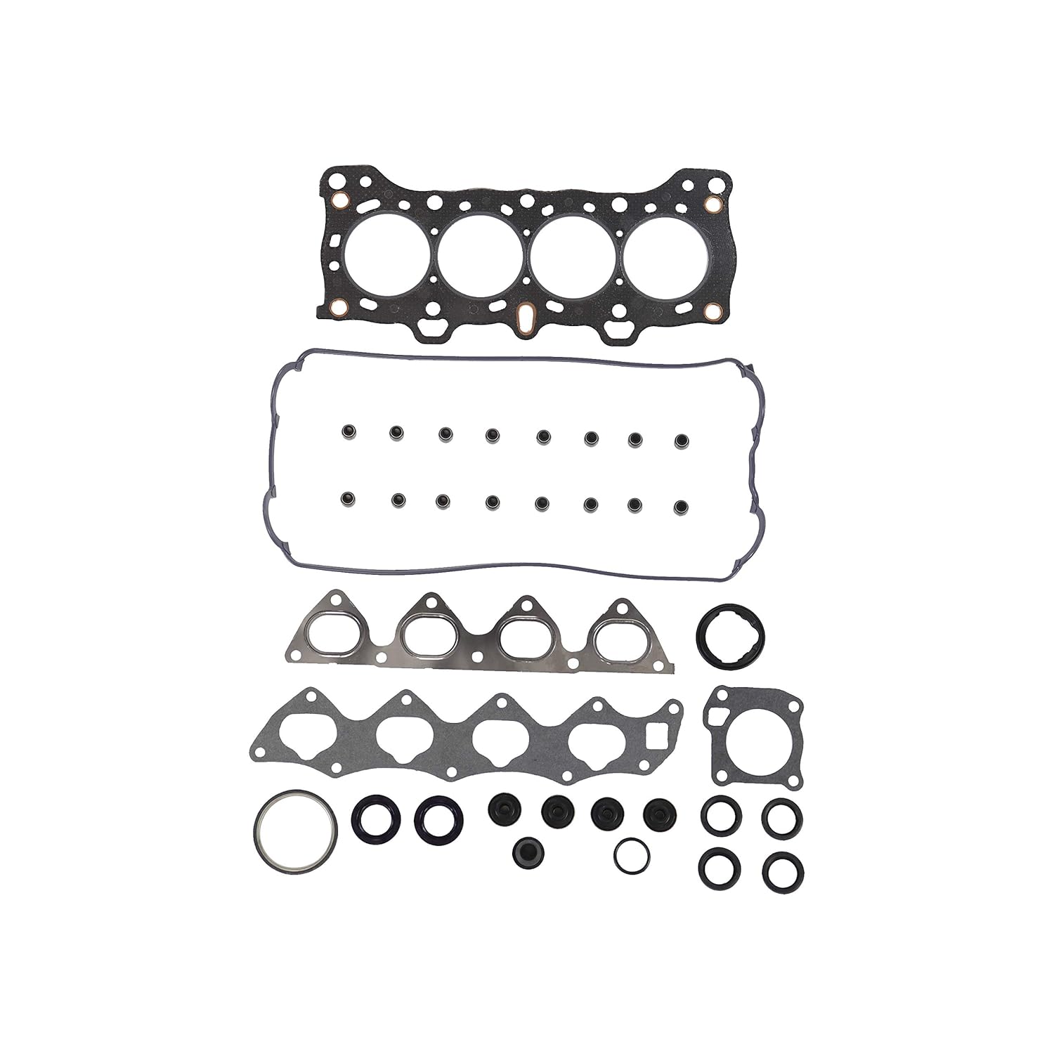 DNJ HGS211 Graphite Cylinder Head Gasket Set for 1986-1989 Acura Integra 1.6L L4 16V DOHC 1590cc