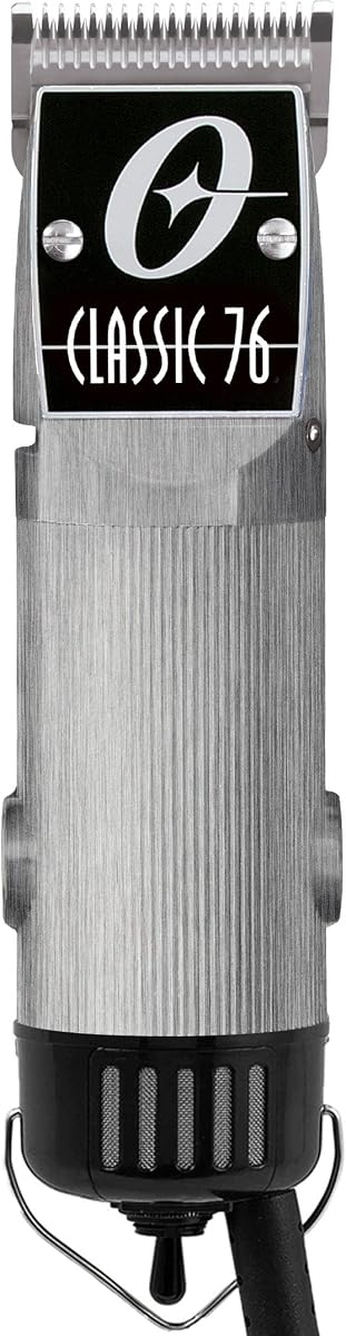 Oster Classic 76 Cortapelos Profesional Pro Salon Color Aluminio Cepillado