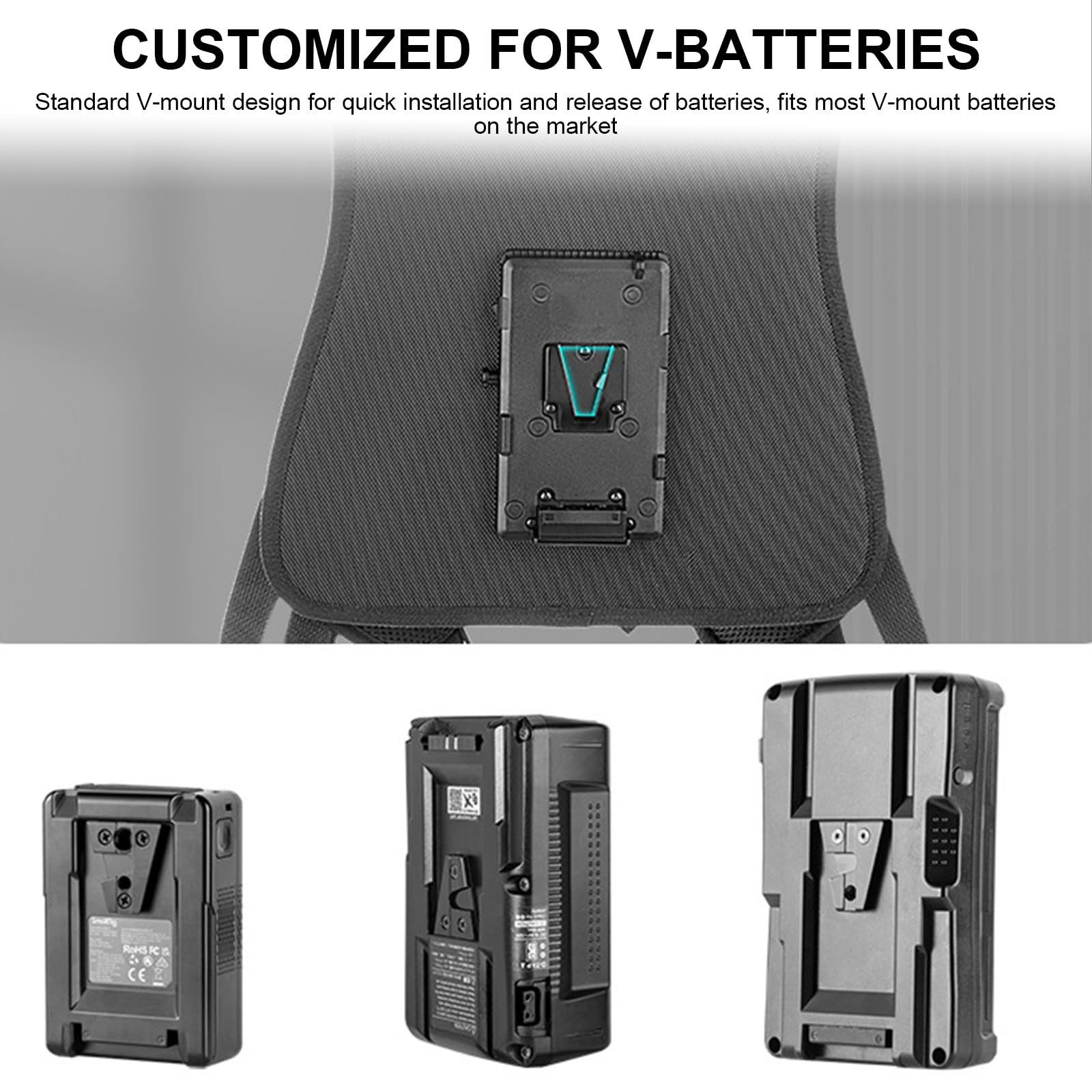 Singola Attrezzatura Fotografica Zaino Portatile Batteria Trasferimento Video Lavagna Sospensione Facile Da Trasportare E Usare