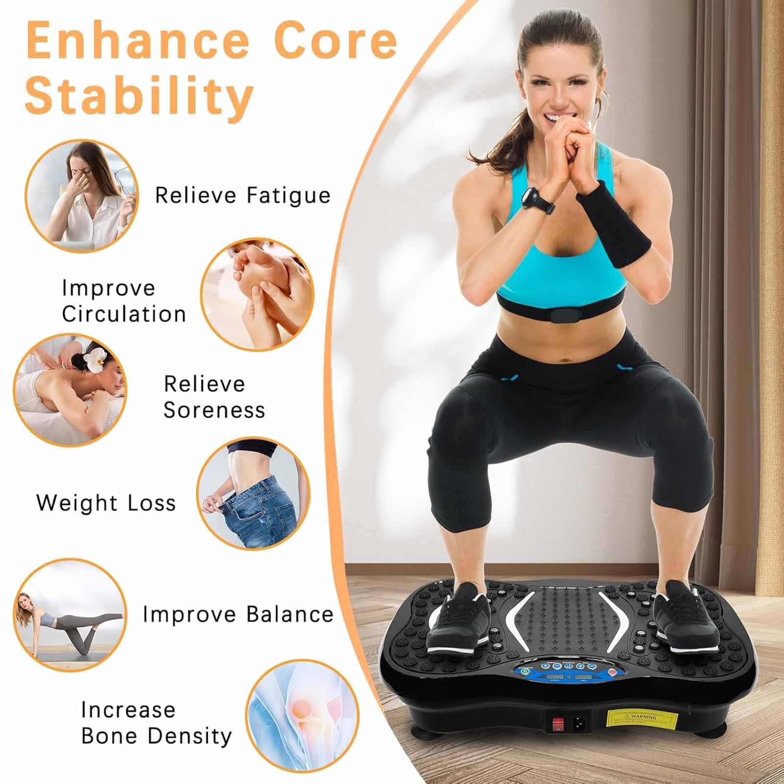 Macchina for Esercizi con Pedana Vibrante Telecomandata, Macchina for Il Drenaggio Linfatico, Macchina for Modellare e Dimagrire Il Corpo, Attrezzature Sportive e for Il Fitness