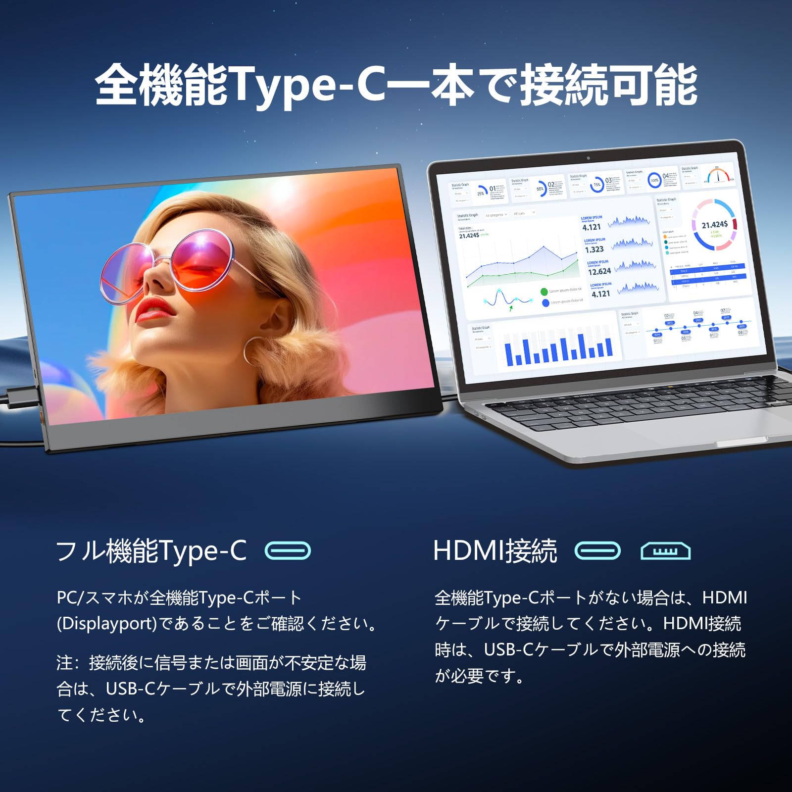 Amazon.co.jp: LivElect モバイルモニター 15.6インチ 1920*1080
