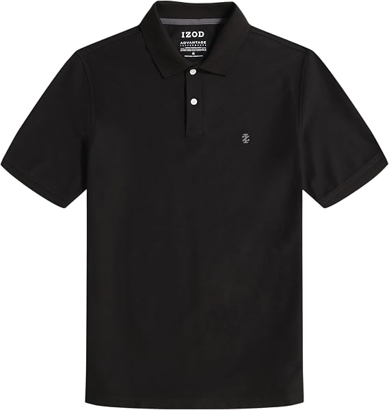 Izod Men's Big and Tall Advantage Performance Short Sleeve Polo Shirt