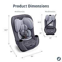 Vista 75 de Maxi-Cosi Paquete de viaje para asiento de coche con ruedas, color negro