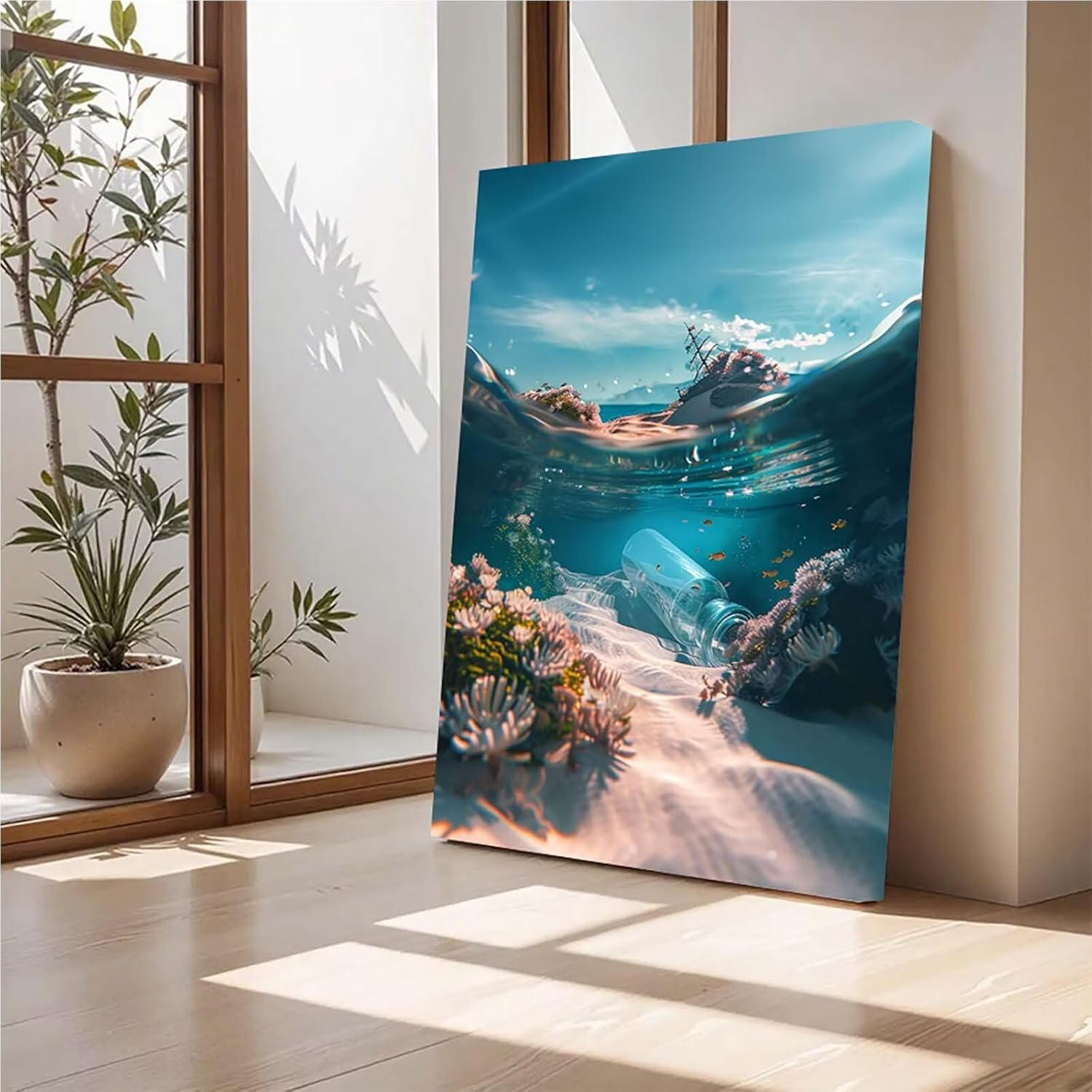 ダイヤモンドアート 海 ダイヤモンドアート キット 空 5D DIY Diamond Painting モザイクアート ダイアモンド