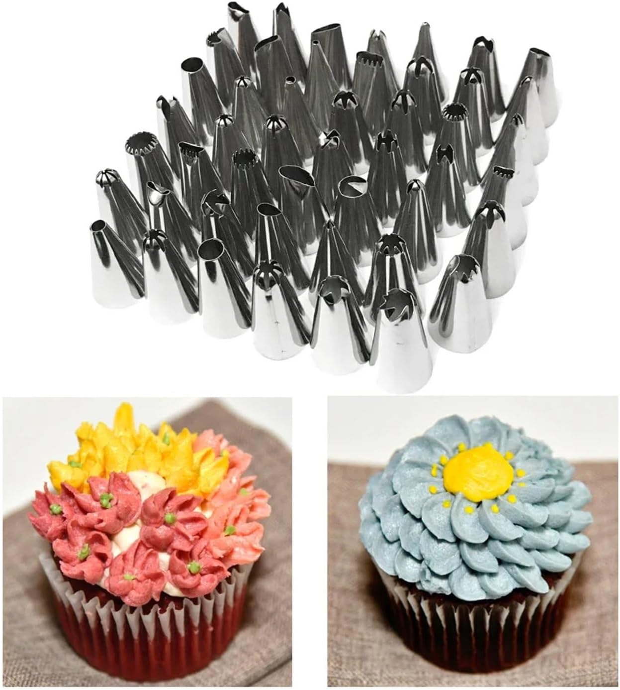 Cake Decorating 48Pcs/set Nozzles Pastry Tips Set