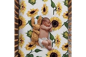 Comfy and Cozy Sunflower Baby Bedding: The Perfect Night's Sleep for Your Little One
