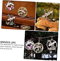 Vista 6 de Beautiful Bookmark Chinese Decor Japanese Bookmark Basket Gift Animal Bookmarks Book Markers Gift Reading Page Marker Crane Bookmarks Exquisite