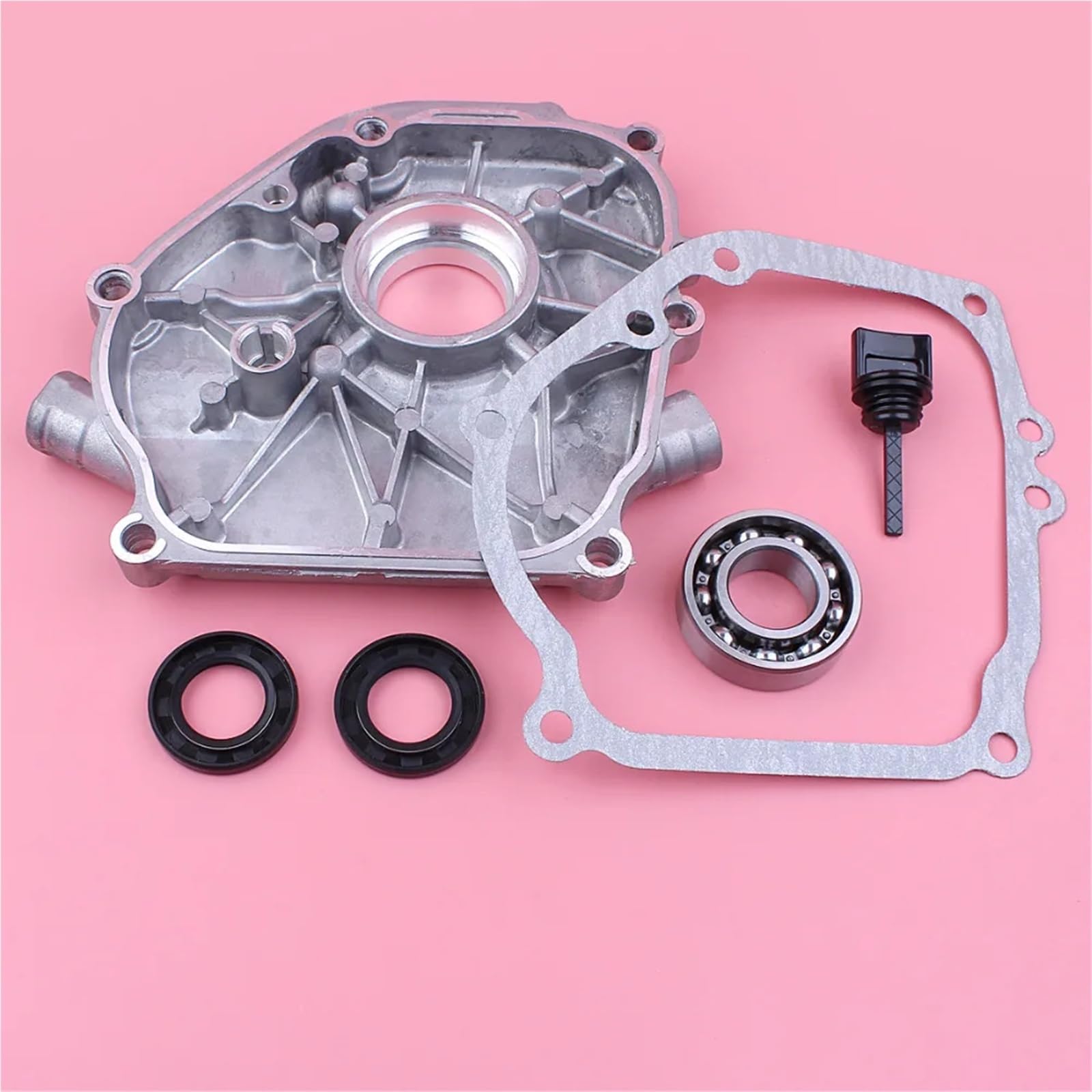 Junta protectora de cárter for GX160 GX200 GX 160 200 5.5HP 6.5HP, cojinete de manivela, varilla de nivel de sello de aceite, pieza de motor de cortacésped