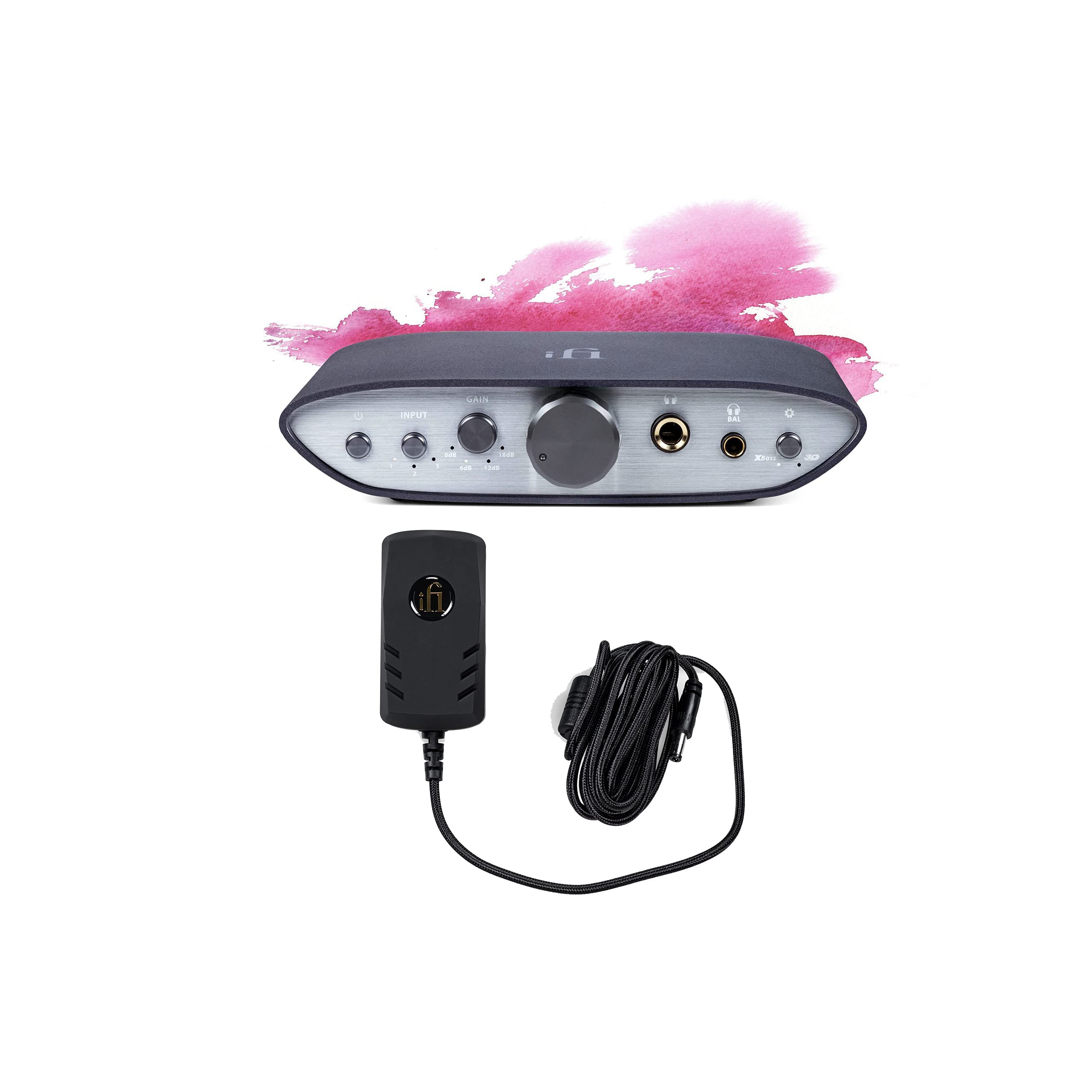 iFi Zen CAN Balanced Desktop Headphone Amp and Preamp with 4.4mm Outputs (iPower 5V)
