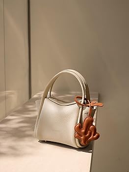 Amazon.co.jp: [Songmont] チャーム ヴィーガンレザー バッグ