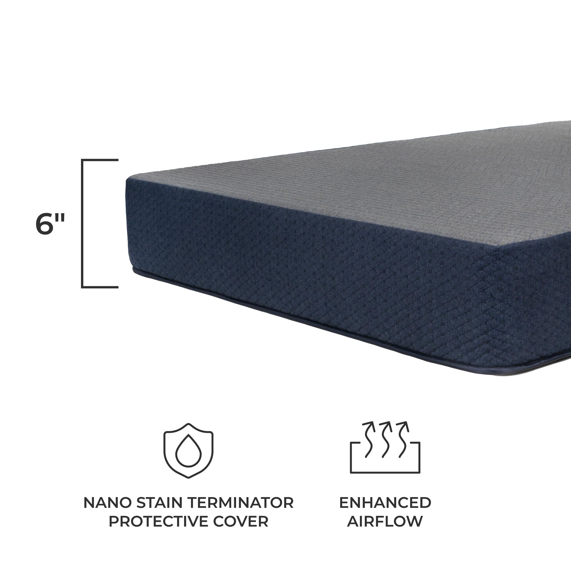 Amazon.com: DREAMFOAM Brooklyn Bedding Copperflex Essential 6