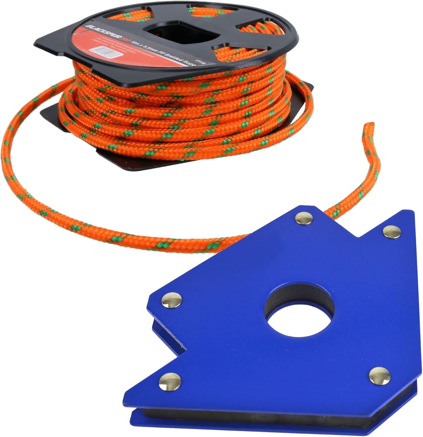 50lb 22.5kg Strong Recovery Pick Up Magnet Tool Treasure Finding 15m Rope