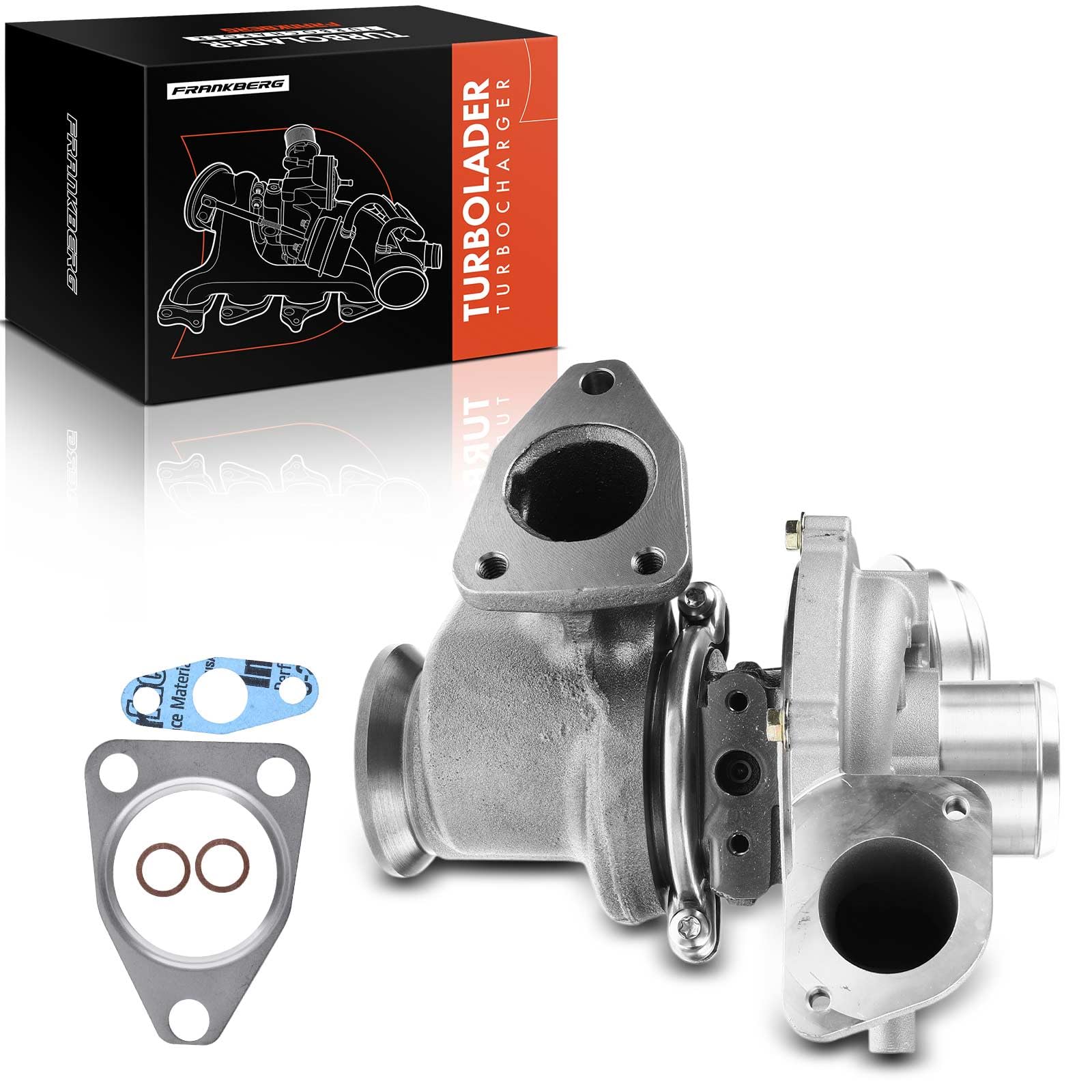 Frankberg Turbocompressore 55209152 | Compatibile con: Pianale/telaio Doblo 263, Giulietta 940, Linea 110 323, Doblo MPV 263, Bravo II 198, Doblo Cargo 263