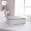 Ocean Home Textile 3'lü Büyük Boy Gri Renk Stuff & Things Baza Altı Hurç Set