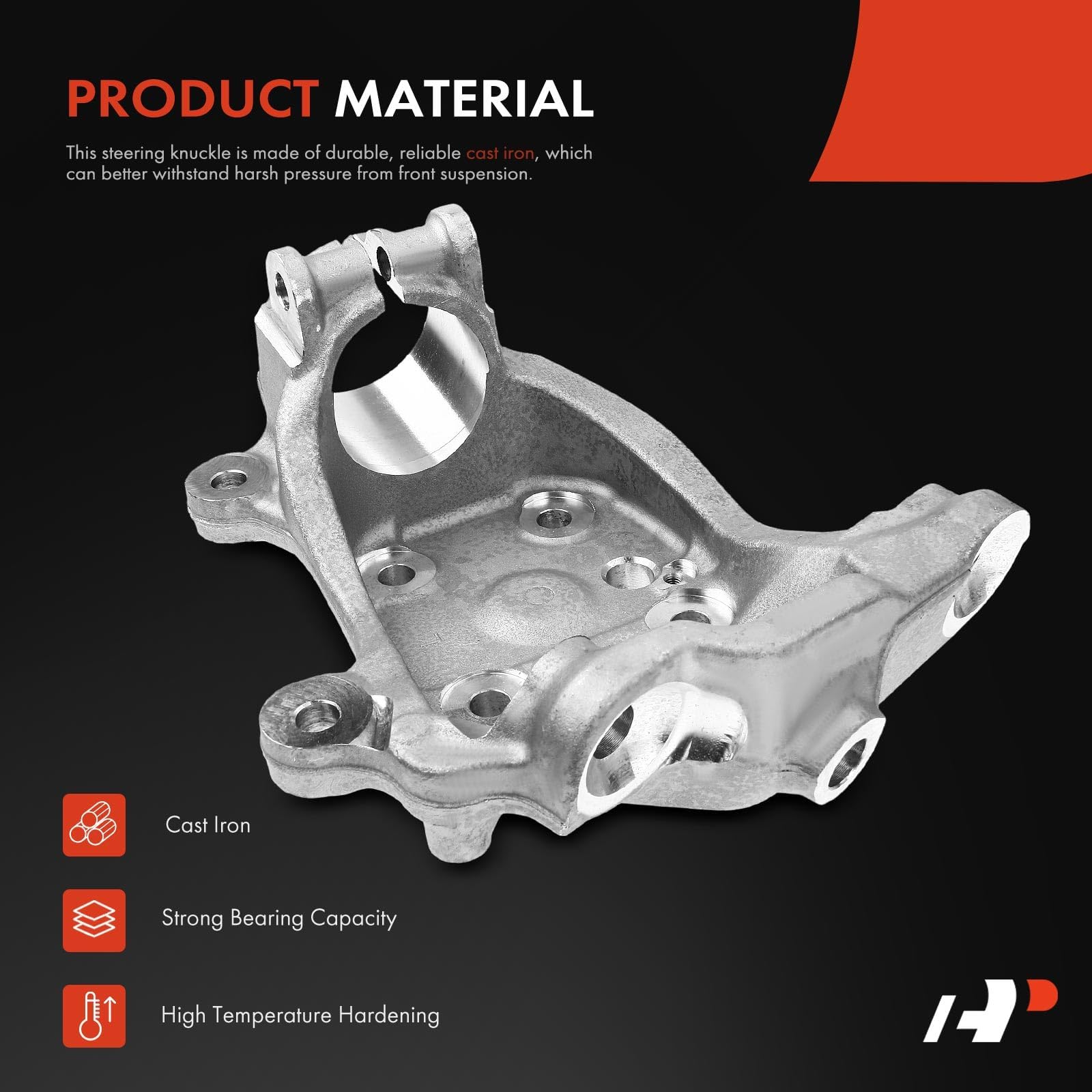 Amazon.com: A-Premium Front Suspension Steering Knuckle Compatible 
