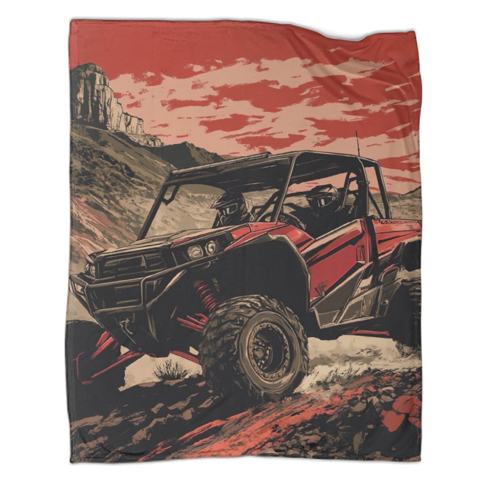 Couverture de voyage chaude pour le bureau et les soirées cinéma, grand plaid 4x4 moelleux