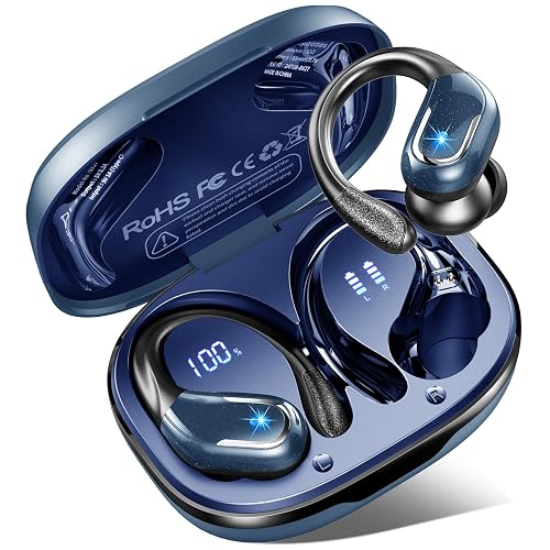 Ltinist Wireless Earbud IP7 Waterproof 75Hrs Blue