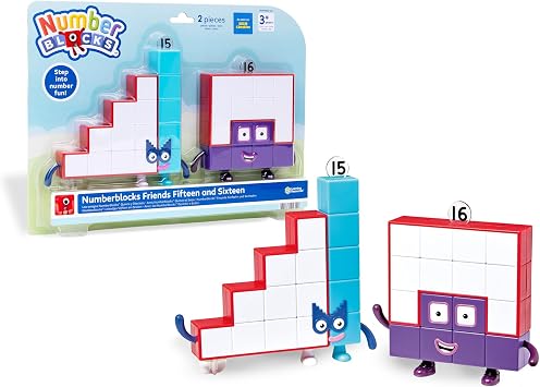 Learning Resources Numberblocks Friends Fifteen And Sixteen Ages 3+